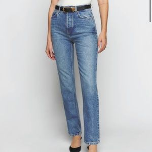 Reformation Cynthia High Rise Straight